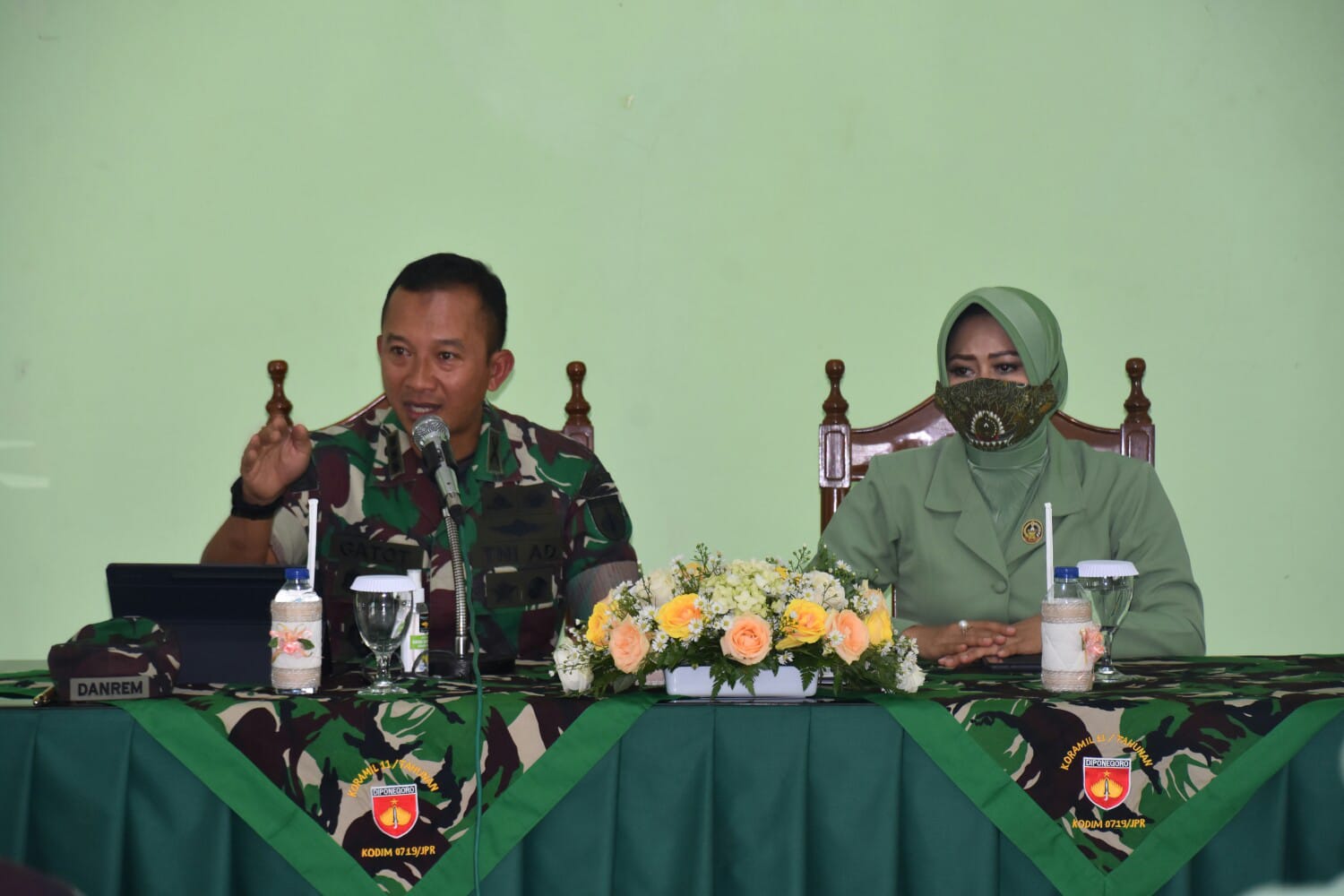 Kunjungan Kerja Ke Kodim 0719/Jepara, Danrem : Hindari Pelanggraan Sekecil Apapun 